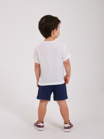 Футболки и поло SMIL модель smil_110906-1-molocnyj Фото