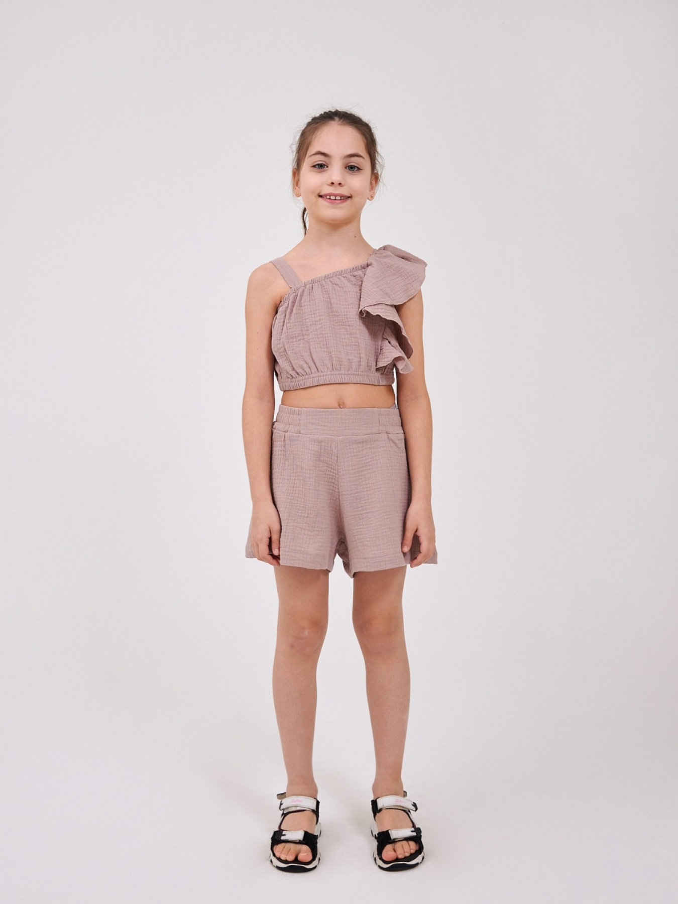 Шорты SMIL модель smil_112474-1-kofejnyj Фото