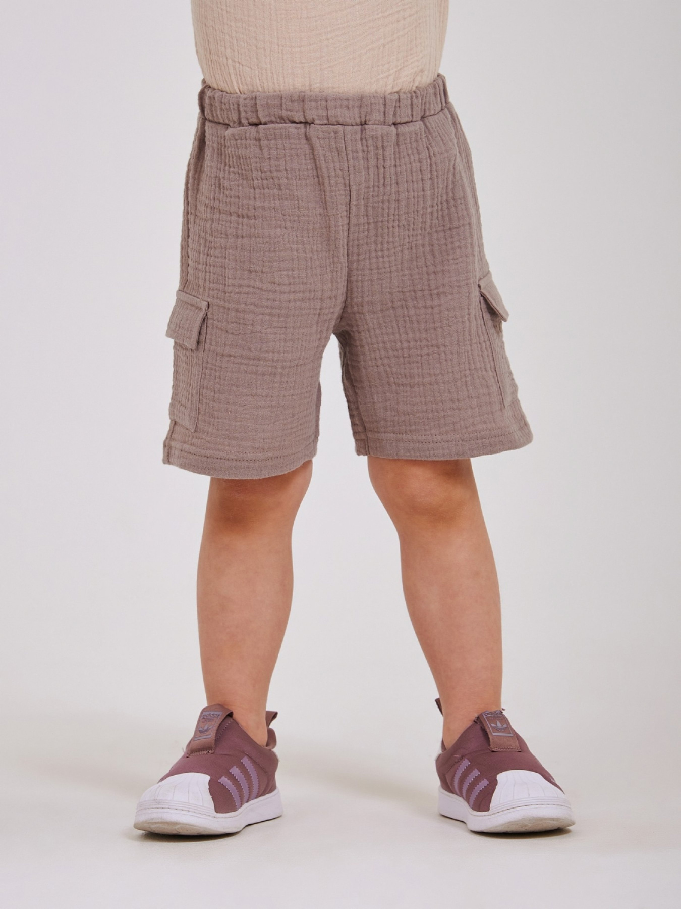 Шорти SMIL модель smil_112482-1-svetlo-koricnevyj Фото