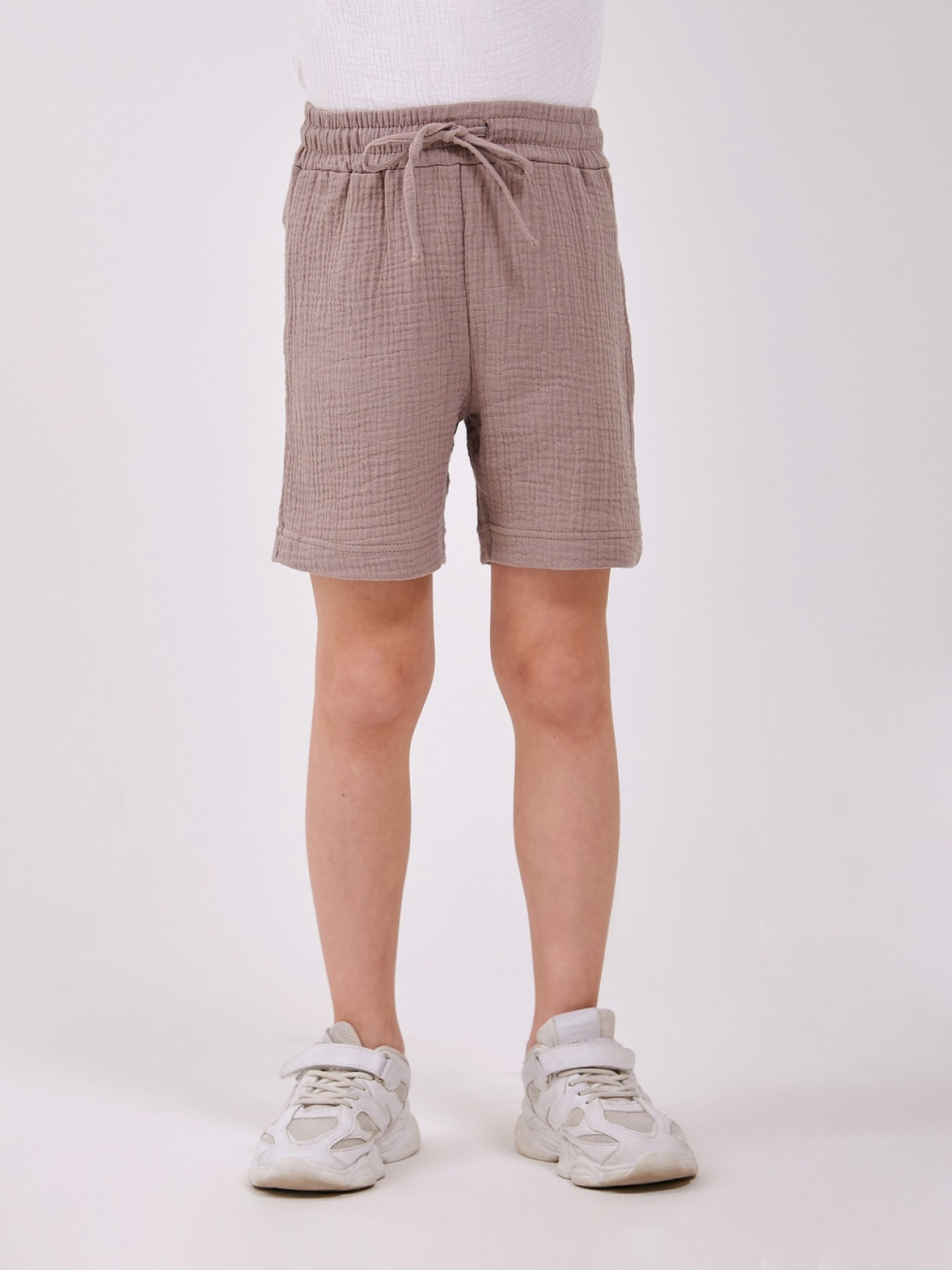 Шорти SMIL модель smil_112485-1-svetlo-koricnevyj Фото