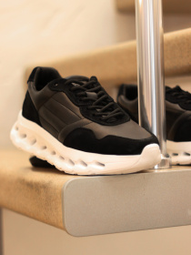 Кроссовки Legessy модель RICO_BLACK_AND_WHITE_B1 Фото