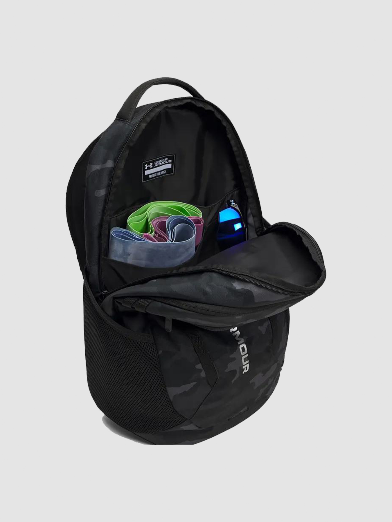 Рюкзаки Under Armour Hustle 6.0 Backpack-Blk модель 1384672-007 Фото