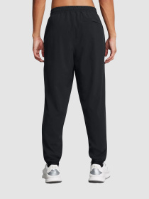 Брюки Under Armour Rival Wide Leg Pant Black модель 1386557-001 Фото