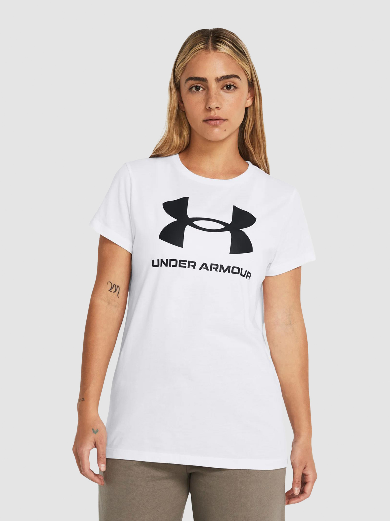 Футболки и поло Under Armour Sportstyle Logo Ss модель 1356305-111 Фото