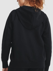 Худи и свитшоты Under Armour Ua Rival Fleece Fz Hoodie-Blk Black модель 1379497-001 Фото