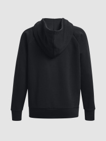 Худи и свитшоты Under Armour Ua Rival Fleece Fz Hoodie-Blk Black модель 1379497-001 Фото
