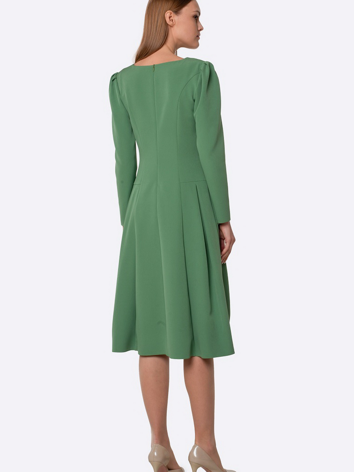 Платье миди CAT ORANGE модель 5687 Фото