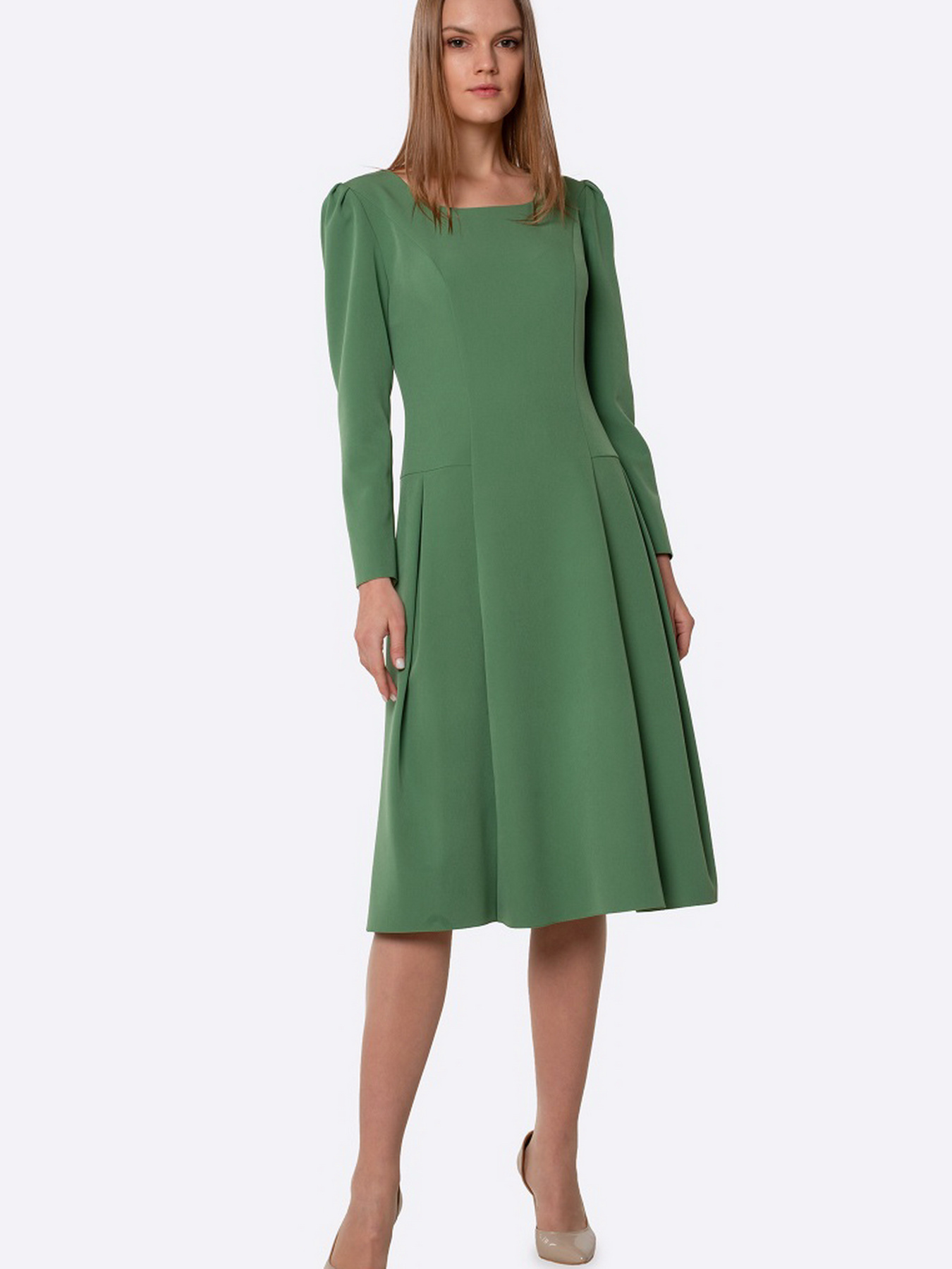 Платье миди CAT ORANGE модель 5687 Фото