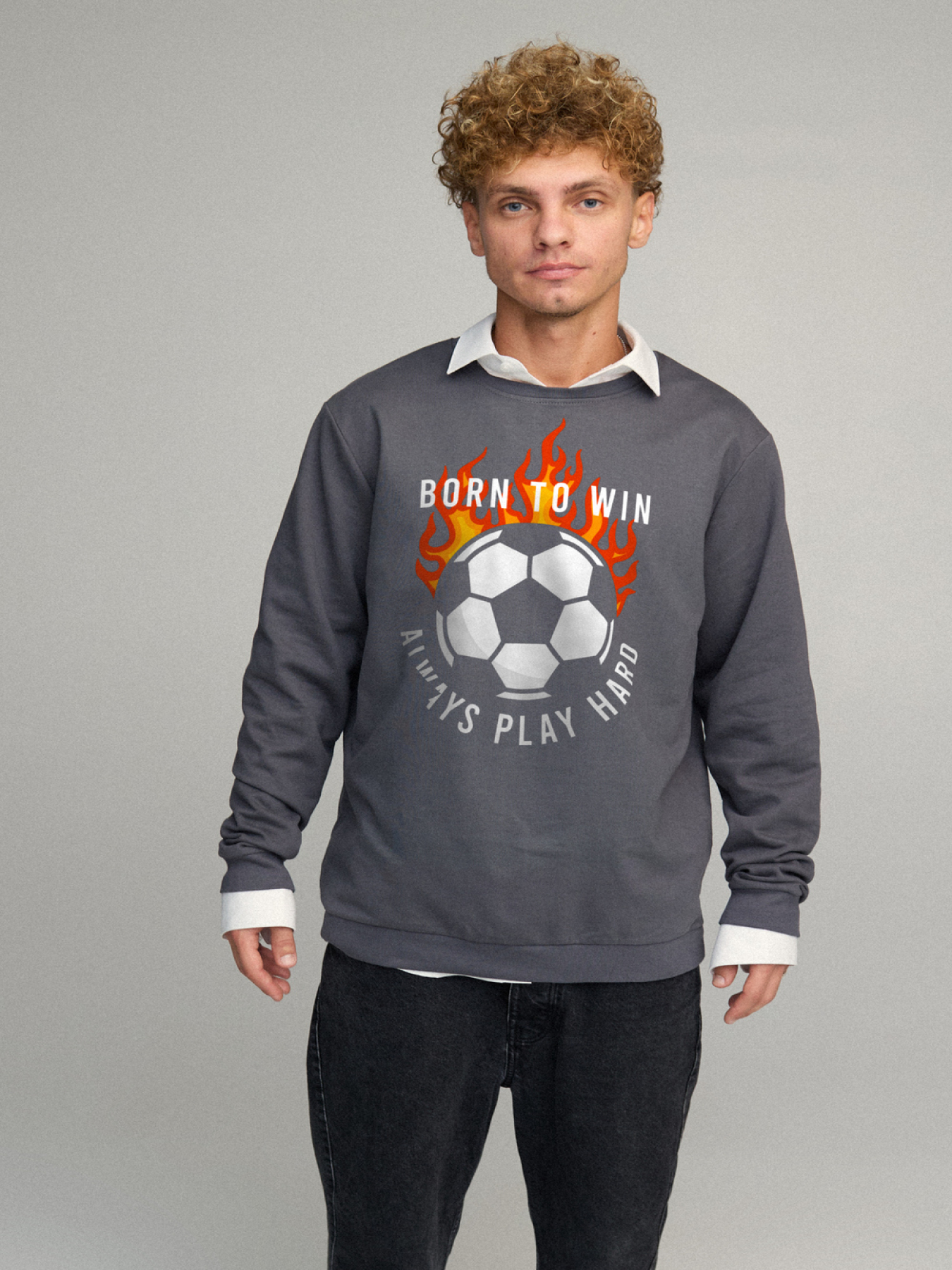 Свитшот YAPPI модель BSMA30001 Фото