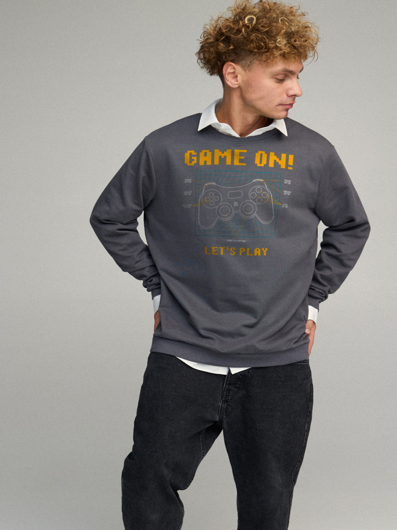 Свитшот YAPPI модель BSMA30002 Фото