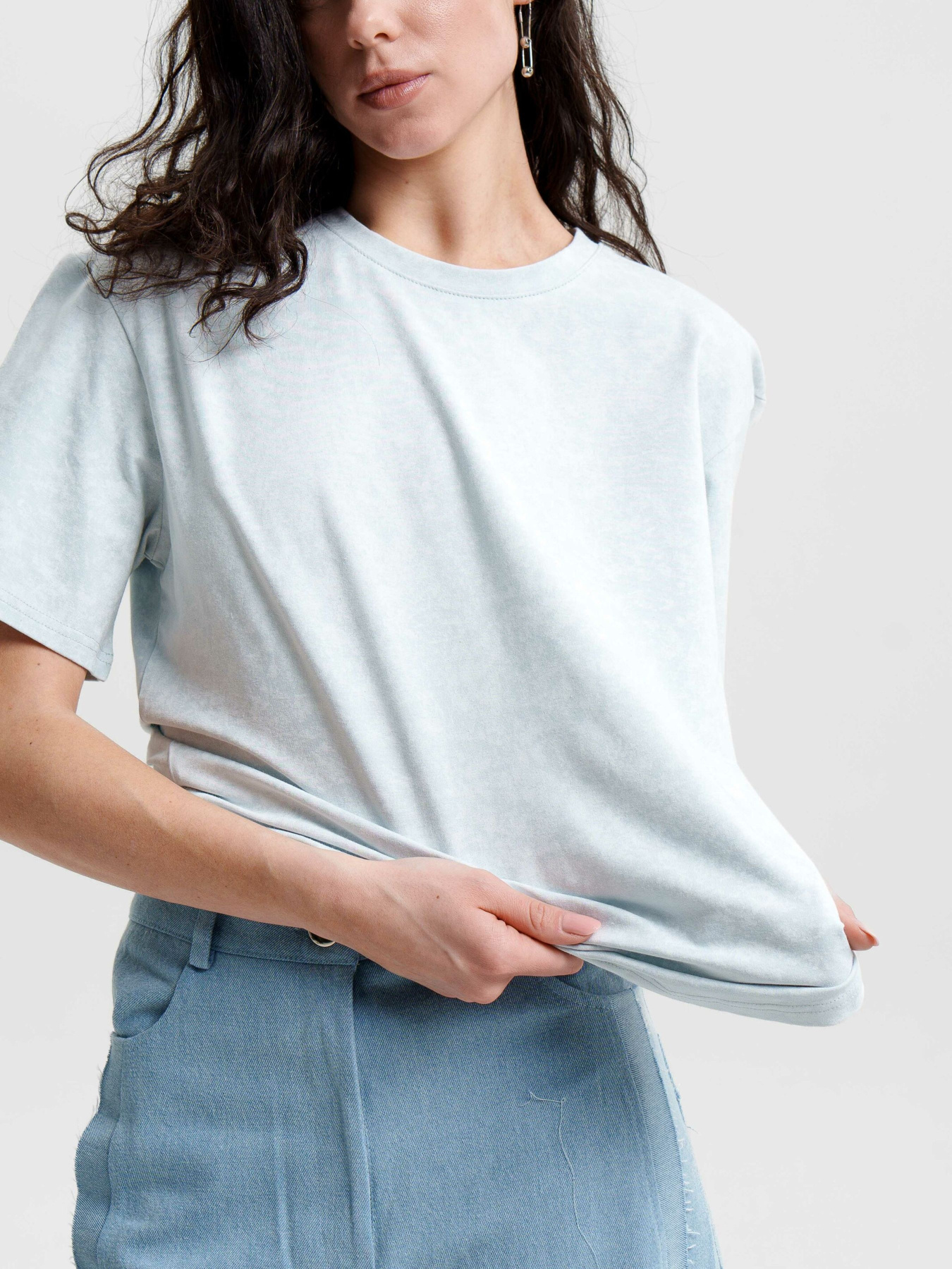 Футболки и поло Emmelie Delage BASIC CRINKLE модель o_FTBBASCR-03 Фото