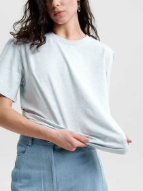 Футболки и поло Emmelie Delage BASIC CRINKLE модель o_FTBBASCR-03 Фото
