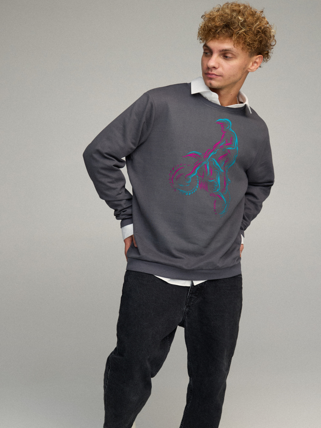 Свитшот YAPPI модель BSMA30043 Фото