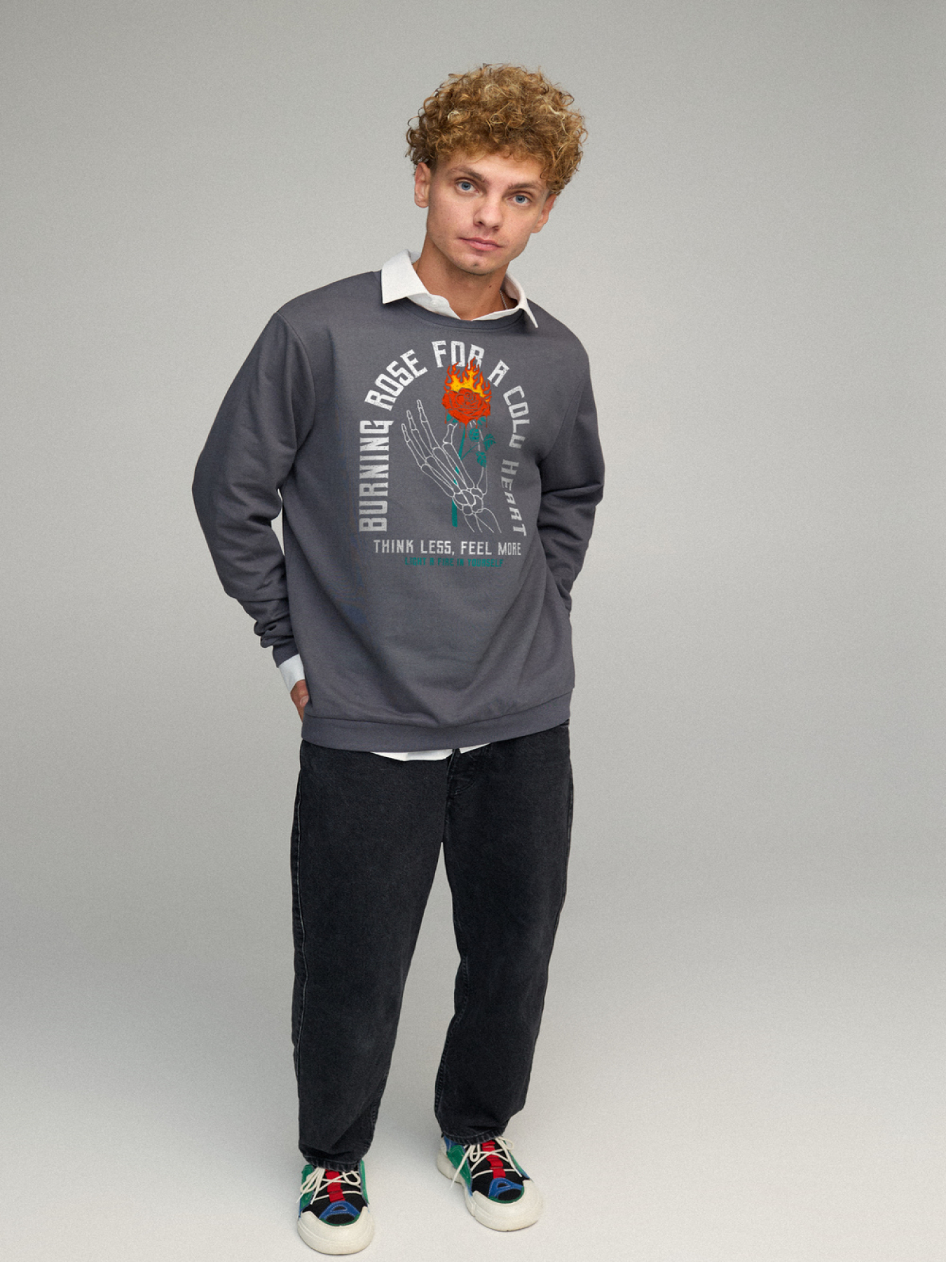 Світшот YAPPI модель BSMA30046 Фото