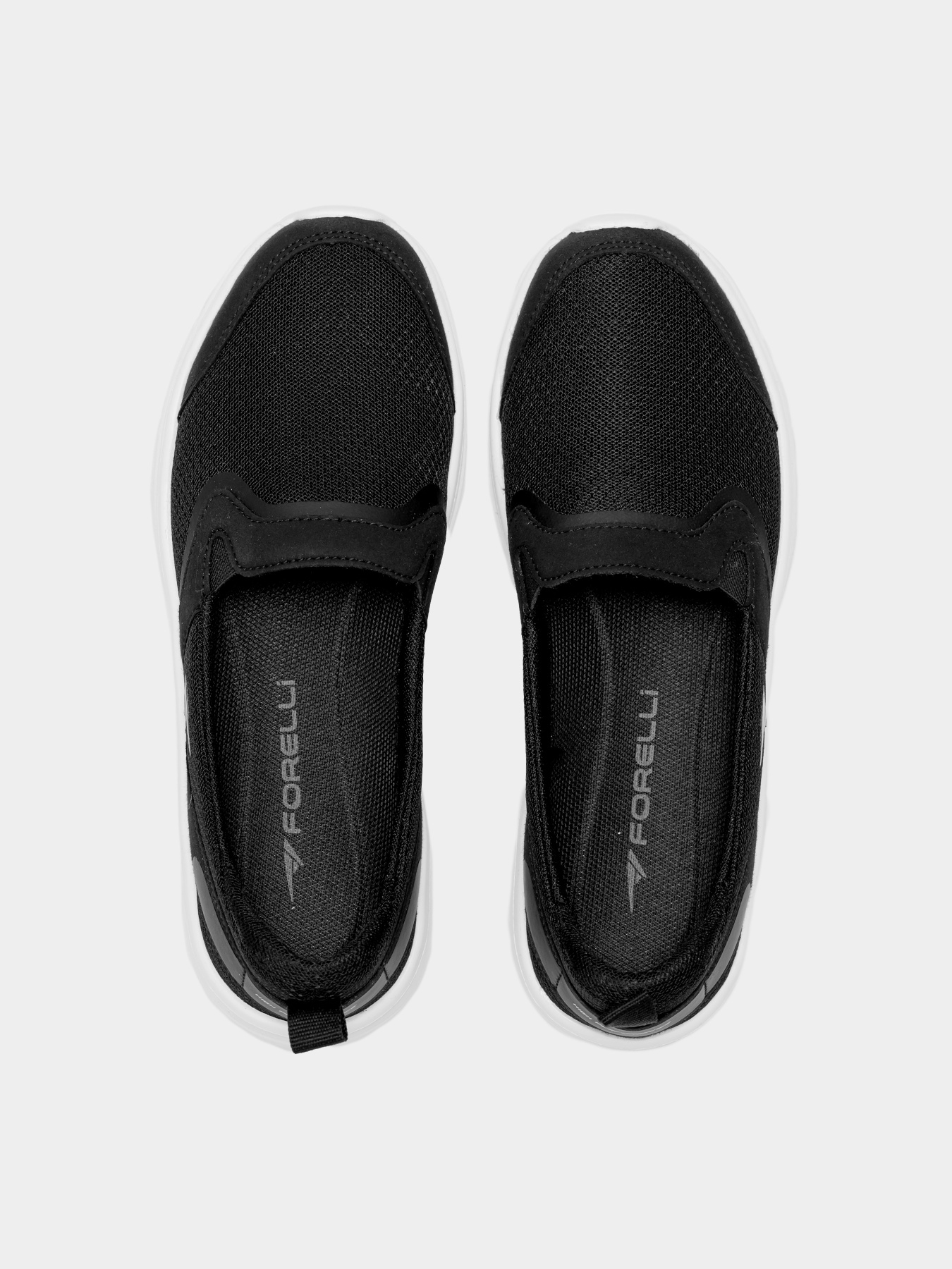 Слипоны и мокасины Forelli модель 54302-Black Фото