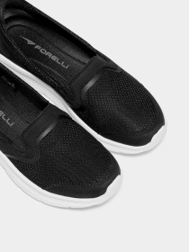 Слипоны и мокасины Forelli модель 54302-Black Фото