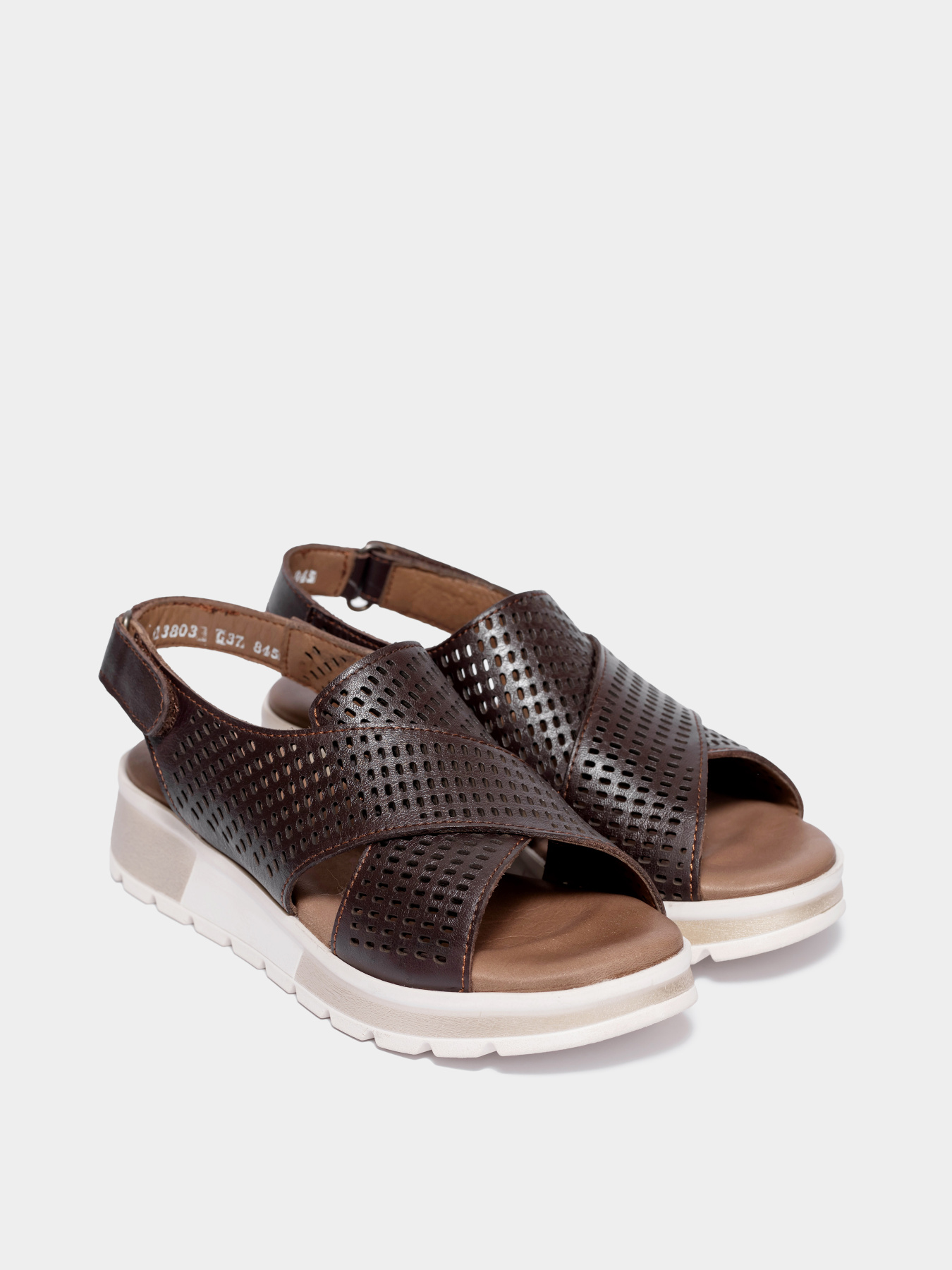 Сандалии Forelli модель 13803-Darkbrown Фото