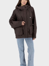 Жіноча осіння куртка casual з качиним пухом і капюшоном Snow Owl, 116875 модель 116875 Фото