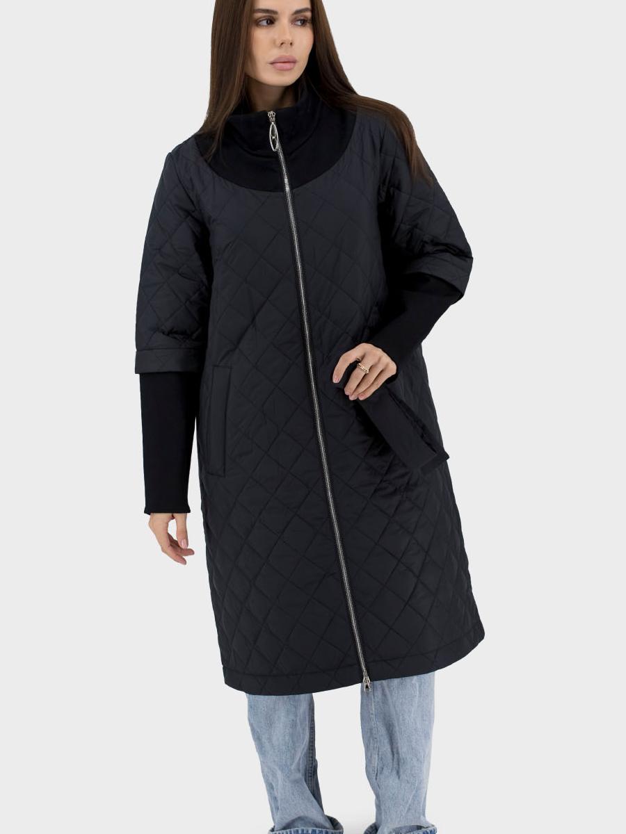 Жіноча Демісезонна куртка Bella Bicchi  (116978_chorniy) колір чорний, матеріал поліестер