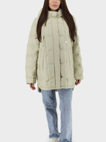 Жіноча осіння куртка casual з біопухом і капюшоном Snow Owl, 117030 модель 117030 Фото