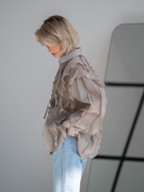 Рубашки Emmelie Delage MERINGUE модель o_BLMER-03 Фото