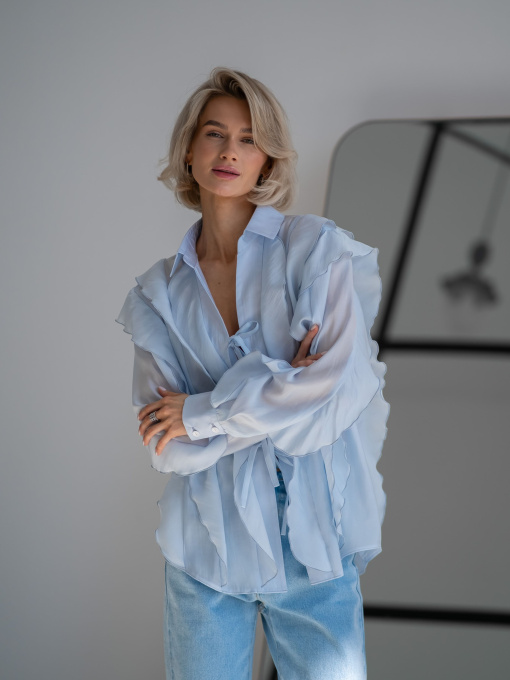 Рубашки Emmelie Delage MERINGUE модель o_BLMER-08 Фото