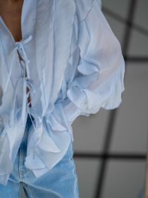 Рубашки Emmelie Delage MERINGUE модель o_BLMER-08 Фото