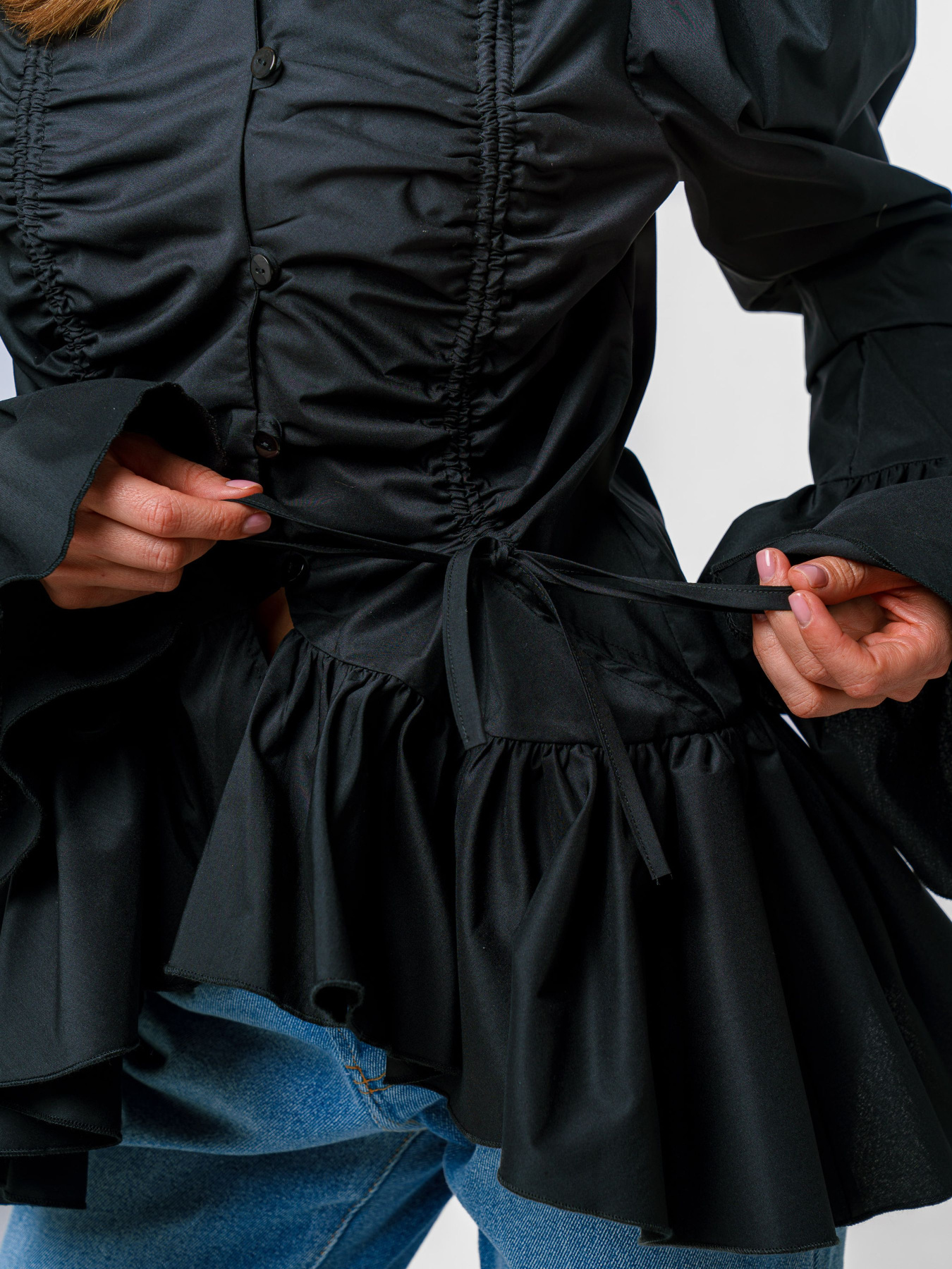 Рубашки Emmelie Delage DAFNA модель o_BLDAFNA-01 Фото