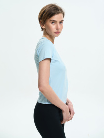 Футболки і поло Роза модель 240239_gray_blue Фото