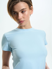 Футболки і поло Роза модель 240239_gray_blue Фото