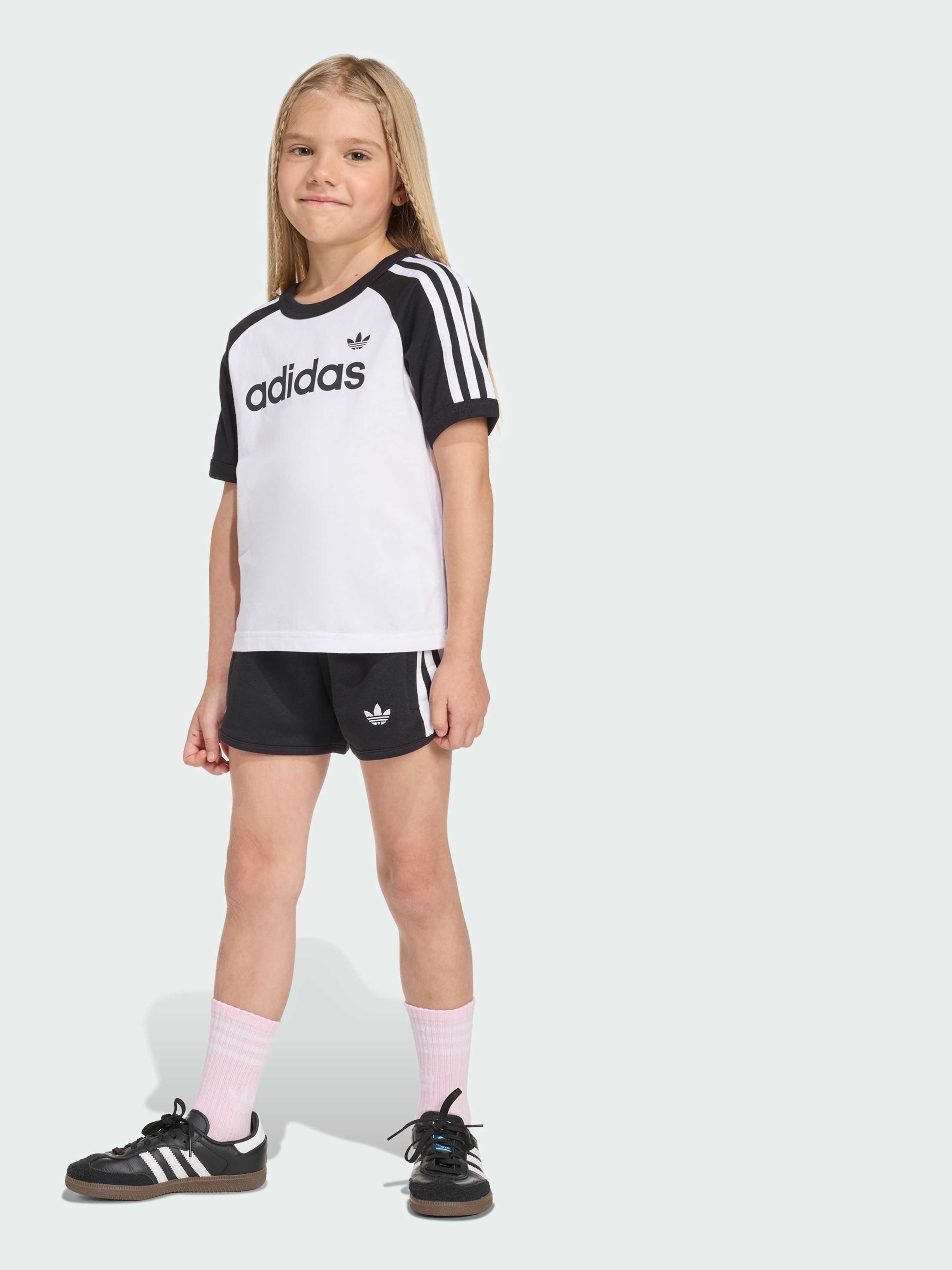 Бавовняний Дитячий Повсякденний костюм adidas Adicolor  (KD5777) колір білий adidas - купити в Україні