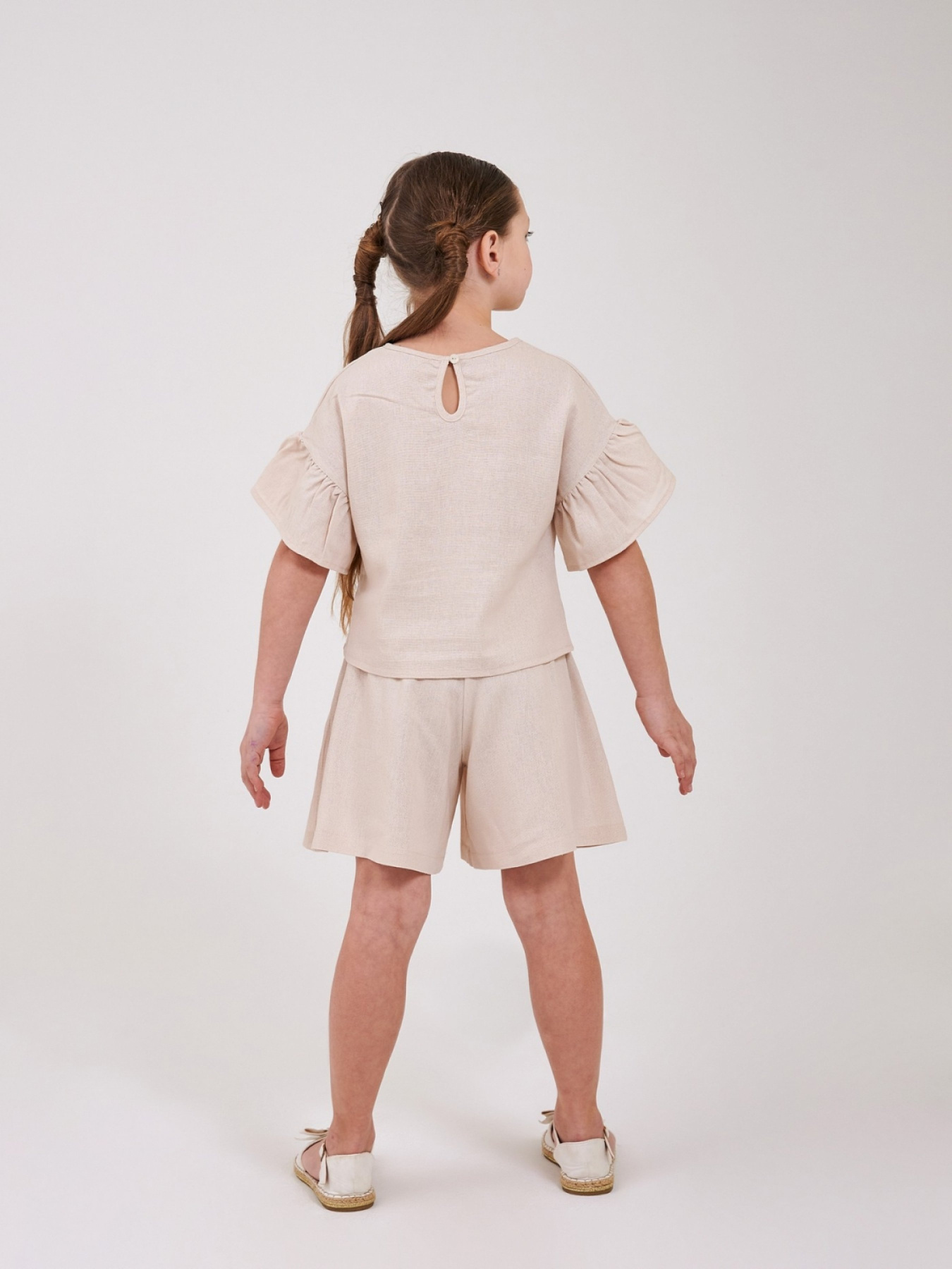 Шорты SMIL модель smil_112504-1-kremovo-bezevyj Фото