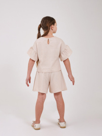 Шорты SMIL модель smil_112504-1-kremovo-bezevyj Фото