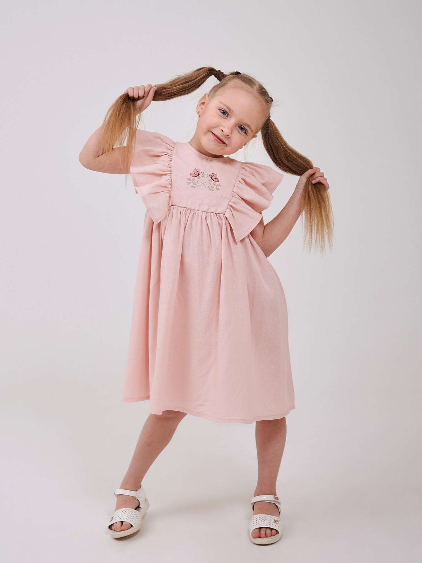 Платья SMIL модель smil_120478-1-rozovaa-pudra Фото