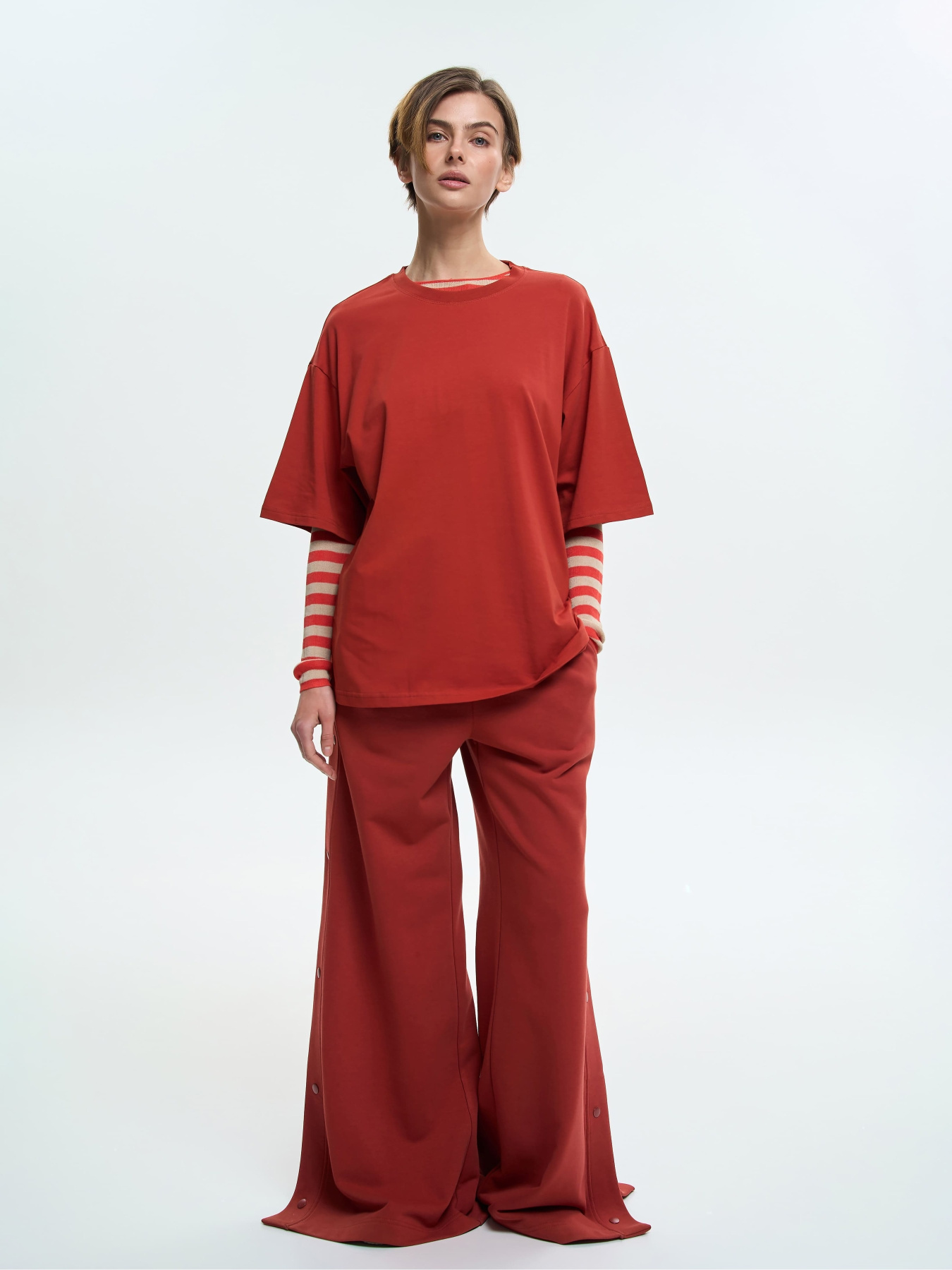 Футболки и поло Роза модель 231105_burgundy Фото