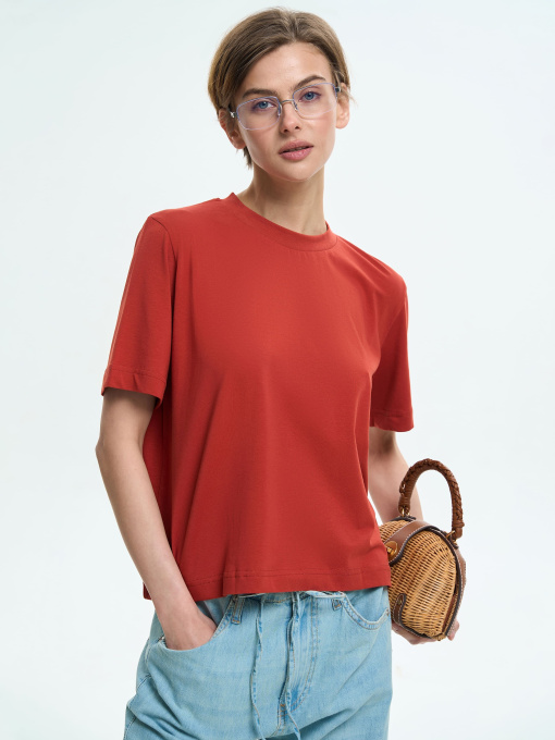 Футболки и поло Роза модель 240604_burgundy Фото