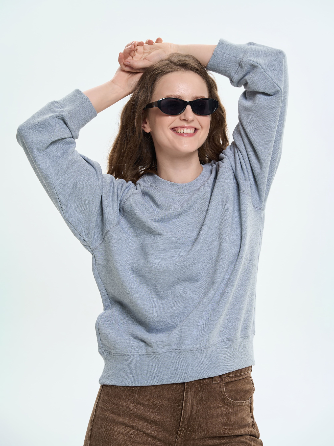 Худи и свитшоты Роза модель 231111_melange Фото