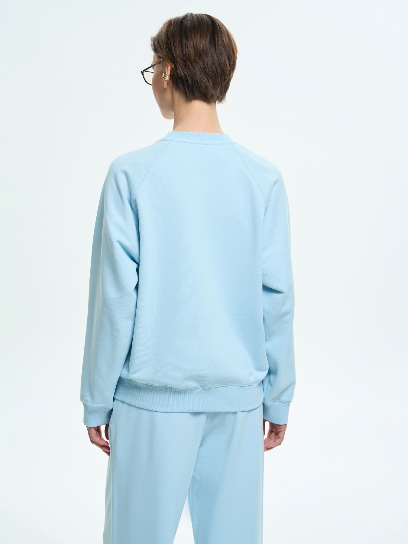 Худи и свитшоты Роза модель 231111_grey_blue Фото