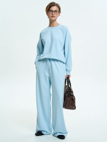 Худи и свитшоты Роза модель 231111_grey_blue Фото