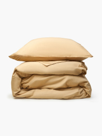 Пододеяльник "Вечерние дюны" из вареного сатина MBM HOME модель BL-DC-31/32 WARM SAND Фото