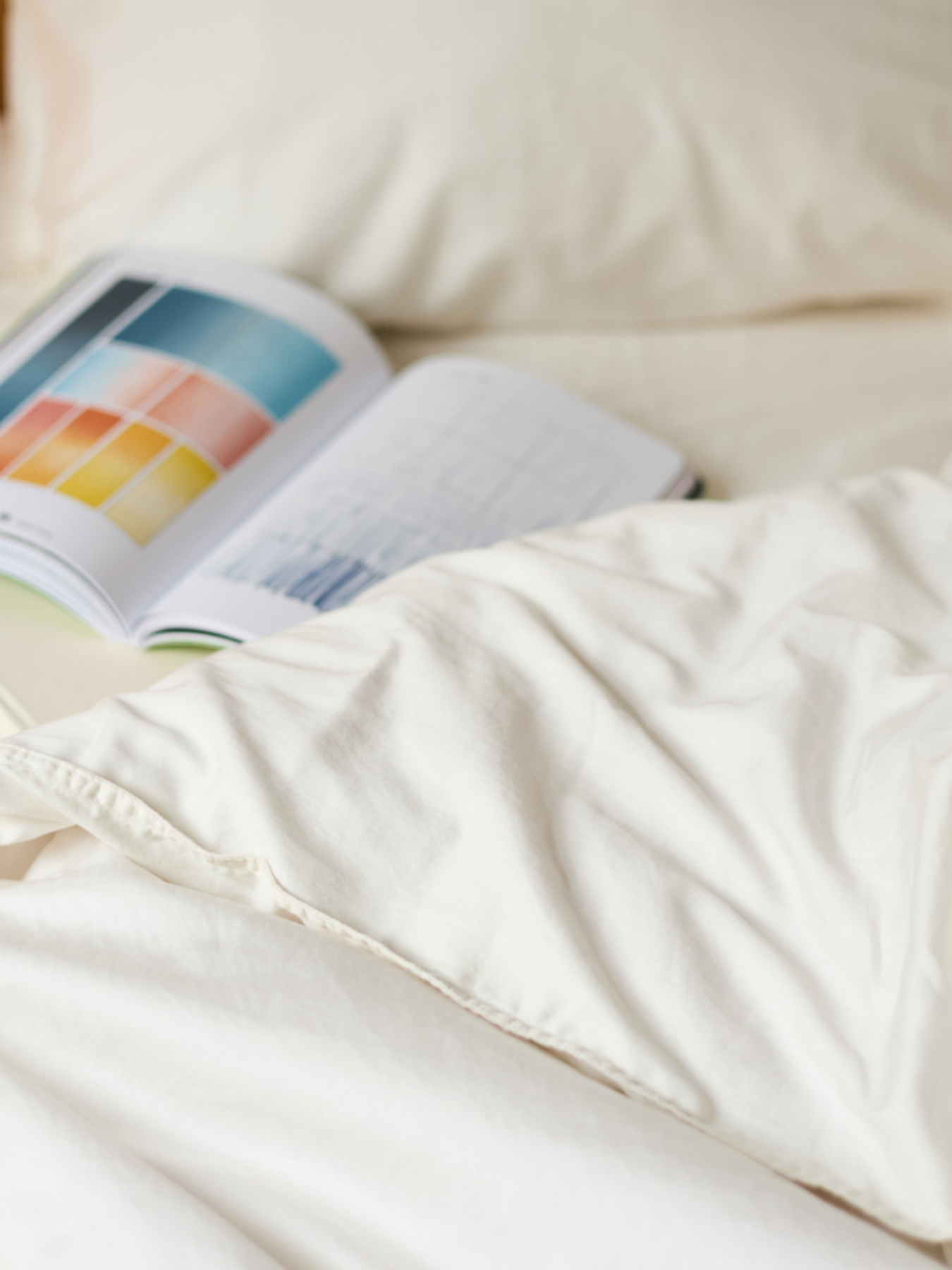 Простынь на резинке "Лед под солнцем" из вареного сатина белая MBM HOME модель BL-FS-56/57/58 ICE Фото