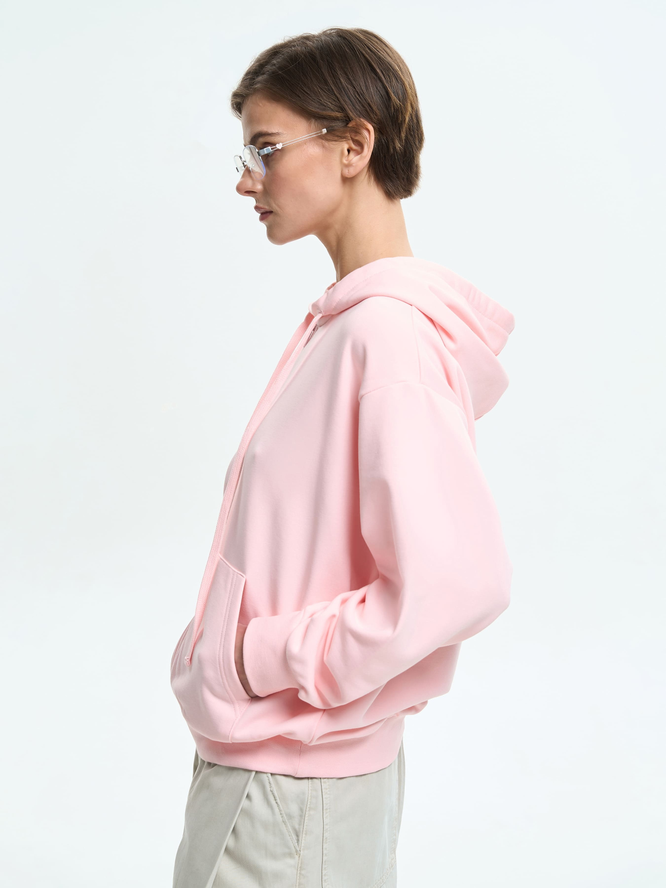 Худи и свитшоты Роза модель 211201_light_pink Фото