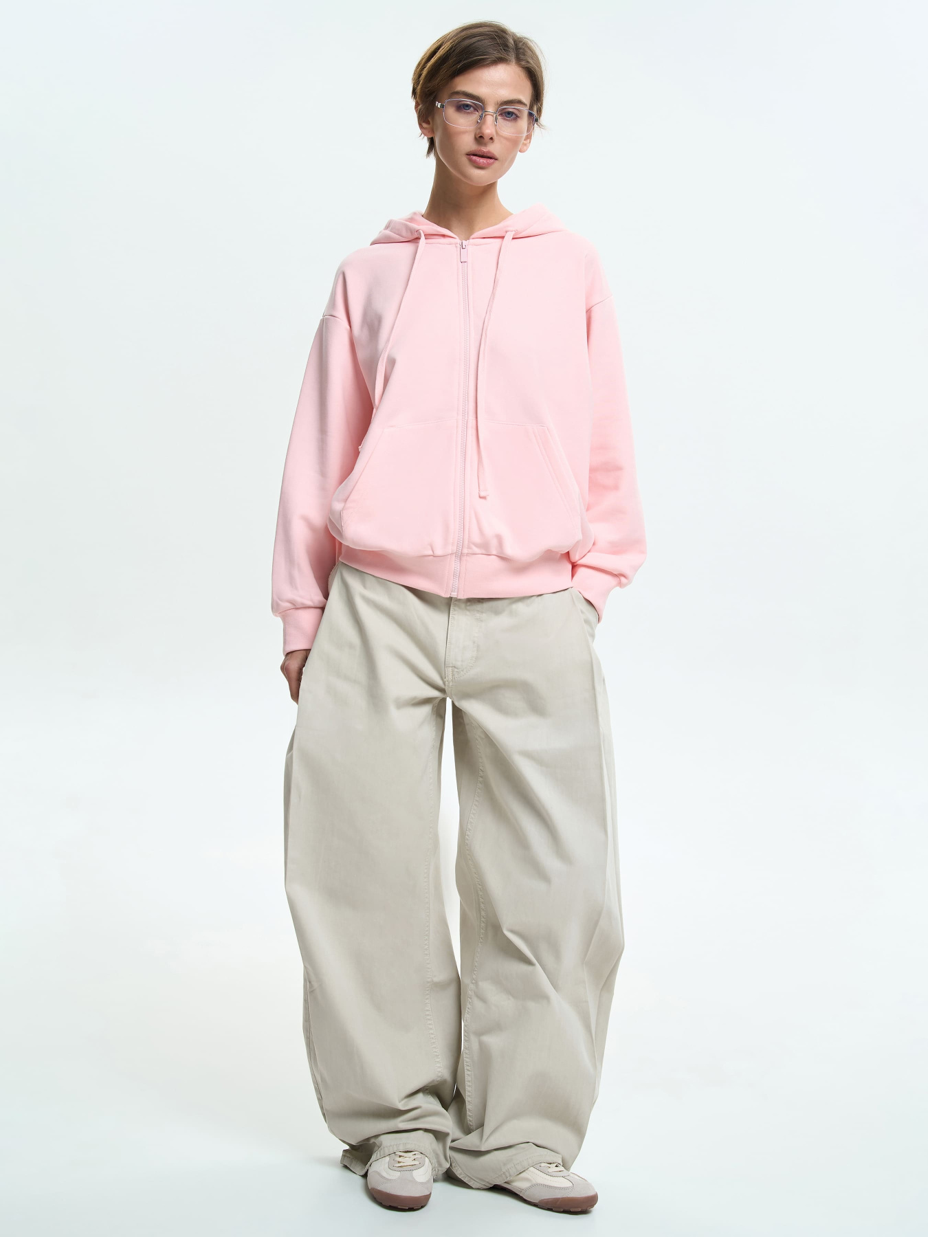 Худи и свитшоты Роза модель 211201_light_pink Фото