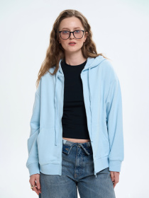 Худи и свитшоты Роза модель 211201_grey-blue Фото