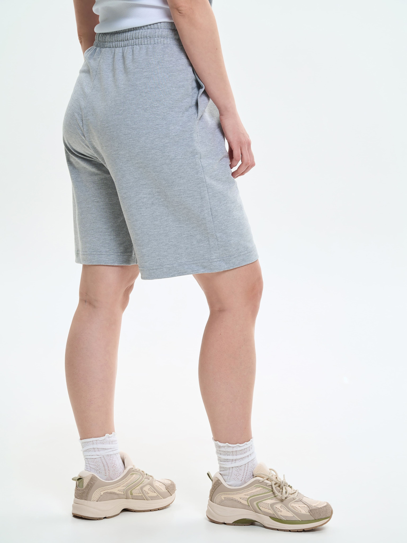 Шорты Роза модель 211024_melange Фото