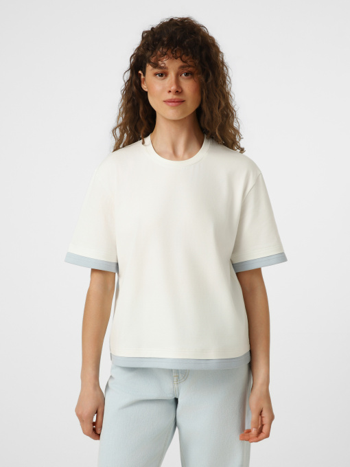 Футболки и поло Emmelie Delage x INTERTOP модель int_FTBDOUB 02/08 Фото