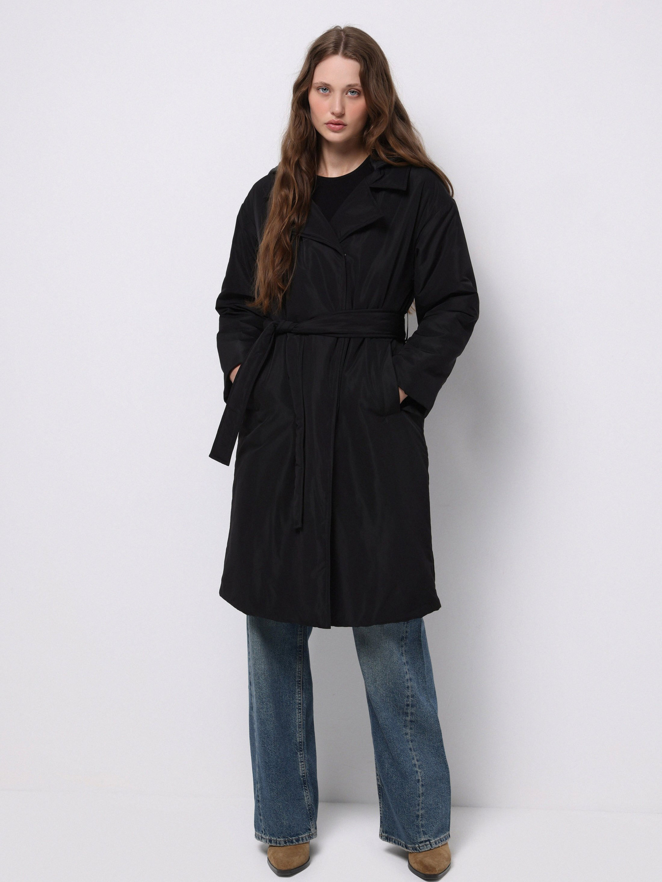 Пальто и плащи Colin’s модель CL1075683_Q1.V1_BLK Фото