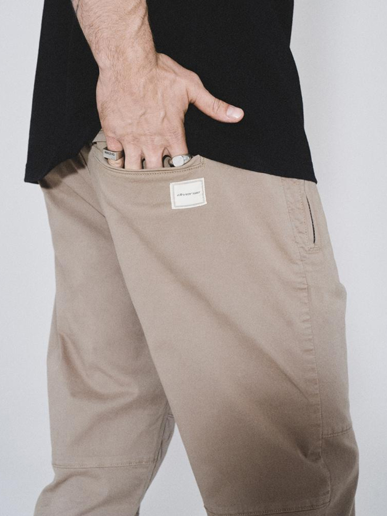 Брюки DIVERSE Jogs Zip 244 модель 10044953 Фото