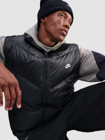 Куртки та дублянки NIKE Windrunner Statement Down Gilet модель HV1480-010 Фото