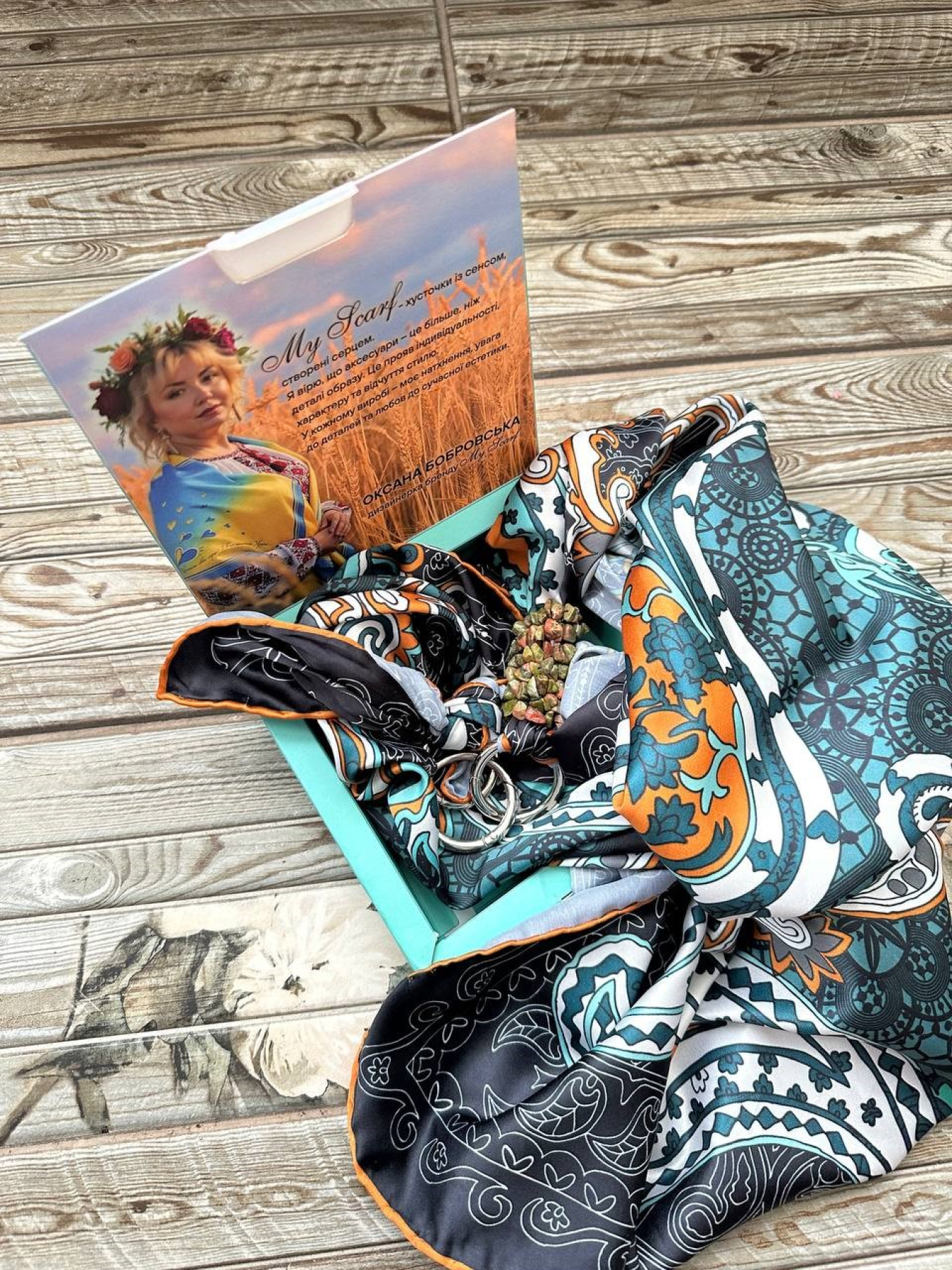 Шарфи та хустки MyScarf Basic модель 9661430515681331333 Фото